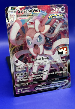 2021 Sylveon Vmax 075/203 Pokemon Play! Prize Pack Series 1 / 2 NM - Image 3
