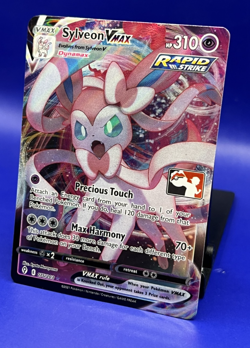 2021 Sylveon Vmax 075/203 Pokemon Play! Prize Pack Series 1 / 2 NM - Image 4