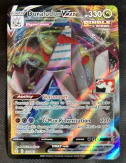 2022 Pokemon Prize Pack Series 1 Duraludon Vmax #123 - Pack Fresh - NM (#1) - Image 1