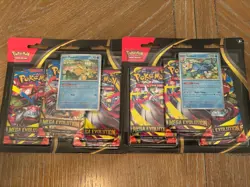 Pokemon TCG Mega Evolution 3-Pack Blister Set of 2 Psyduck and Golduck IN HAND - Image 1
