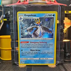 Empoleon Promo Cosmos Holo Brilliant Stars Pokemon TCG 037/172 Sword Shield Rare - Image 1