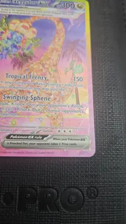 Pokemon TCG Alolan Exeggutor EX 242/191 Special Illustration Rare. - Image 5