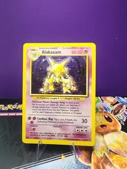 Pokemon TCG Base Set Unlimited Holo Alakazam, Poliwrath, Magneton All MP/LP - Image 1