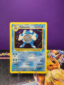 Pokemon TCG Base Set Unlimited Holo Alakazam, Poliwrath, Magneton All MP/LP - Image 3