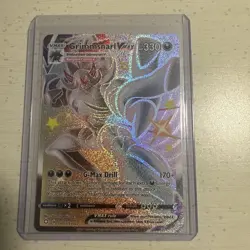 Pokemon SWSH Shining Fates Grimmsnarl VMAX SV117/SV122 Holo Full Art Shiny NM - Image 1