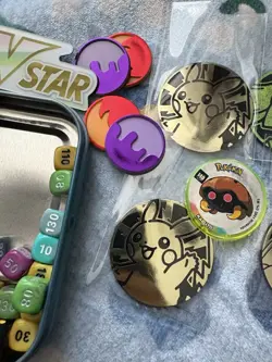 Pokemon TCG Accessories Lot Coins, Dice, Etc - Image 3