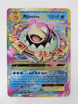 Pokemon TCG M Slowbro EX Mega XY Evolutions Ultra Rare Holo Card 27/108 - Image 1
