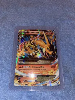 Pokemon Mega-Charizard-EX Flashfire 107 Holo Secret Rare Card - Image 1