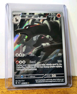 POKEMON HOUNDOOM 066/064 ILLUSTRATION RARE SHROUDED FABLE NM NEAR MINT - Image 3