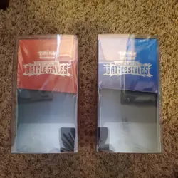 Pokemon TCG Sword & Shield Battle Styles Elite Trainer Box X2(Red and Blue) - Image 5