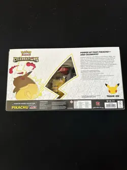 Pokemon TCG: Celebrations Premium Figure Collection Pikachu VMAX 25th Ann X1 820650809408 - Image 3