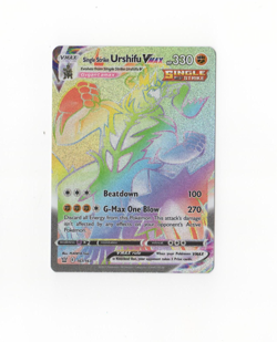 Pokemon TCG Single Strike Urshifu VMAX Sword & Shield Battle Styles 167/163 - Image 4