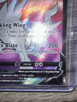 Pokemon TCG Reshiram V 172/195 Silver Tempest Holo Ultra Rare NM - Image 2