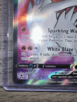 Pokemon TCG Reshiram V 172/195 Silver Tempest Holo Ultra Rare NM - Image 3