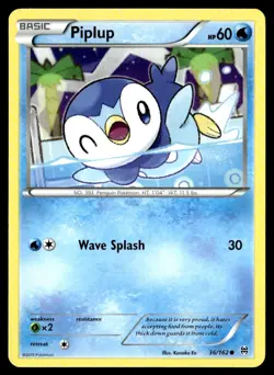 2015 XY - BREAKthrough Piplup Basic/Common #36 - Image 1
