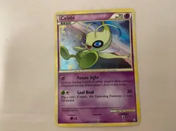 Celebi 3/102 HGSS Triumphant Holo Rare Pokemon Card - Image 1