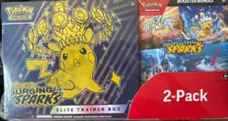 Pokemon TCG Scarlet & Violet Surging Sparks Elite Trainer Box + Booster Bundle - Image 1