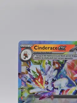 Cinderace ex 028/142 Stellar Crown Holo Double Rare Pokemon Pack Fresh MINT - Image 4