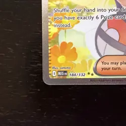 Pokemon TCG ‘Lillie's Determination SIR 184/132’ Mega Evolution - English - Image 4