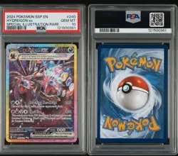 2024 POKEMON SSP EN-SURGING SPARKS SPECIAL ILLUSTRATION RARE HYDREIGON EX PSA 10 - Image 3