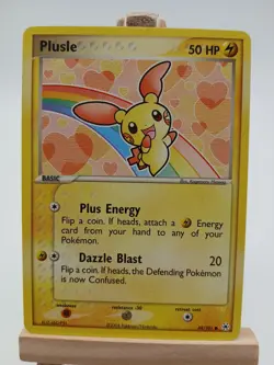 Plusle 69/101 - Hidden Legends - Regular Common LP Pokemon Card, 2004 - Image 1