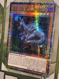 YuGiOh SOULEATING OVIRAPTOR Quarter Century Secret Rare RA04-EN288 - Image 1