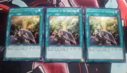 3x Banishment of the Darklord DESO-EN034 Lightly Played 1st Edition. - Image 1