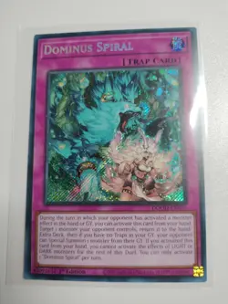 Yu-Gi-Oh! Dominus Spiral DOOD-EN079 Secret Rare - Image 2