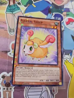 SP17-EN014 Fluffal Sheep Starfoil Rare 1st Edition NM Yugioh Card - Image 1