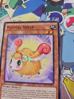 SP17-EN014 Fluffal Sheep Starfoil Rare 1st Edition NM Yugioh Card - Image 3