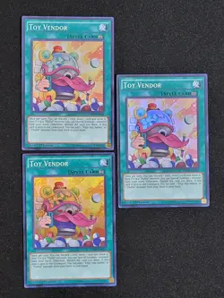 3 x YuGiOh Toy Vendor FUEN-EN024 Fusion Enforcers 1st Edition Super Rare LP - Image 1