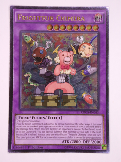 Yugioh! - Frightfur Chimera - CROS-EN043 - Ultimate Rare - 1st Edition Near Mint - Image 1