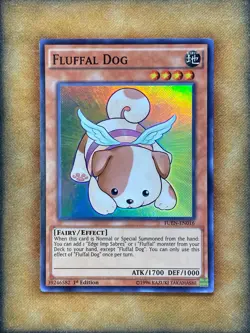 Yugioh Fluffal Dog FUEN-EN016 Super Rare 1st Ed NM - Image 1