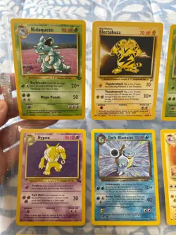 Pokemon All Rare, All Non-Holographic Nine Card Lot (All Cards In Sorted Sheet) - Image 2