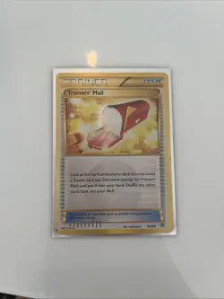 Pokemon TCG Trainer's Mail 100/98 Secret Rare Holo Card Ancient Origins NM/LP - Image 1