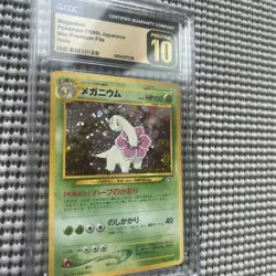 Pokemon TCG Meganium Neo Premium File Vintage Holo Card No. 154 CGC Pristine 10 - Image 2