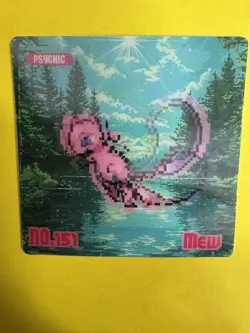 2025 Pokemon Eif Origin Mew No. 151 Lenticular Card P/F! NM! Non-TCG Chase! - Image 3