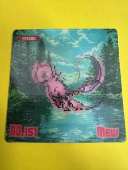 2025 Pokemon Eif Origin Mew No. 151 Lenticular Card P/F! NM! Non-TCG Chase! - Image 4