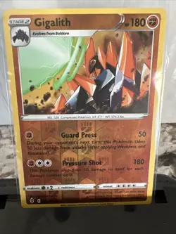 Gigalith 88/203 Evolving Skies Reverse Holo Rare Pokemon Card 088 Pokemon TCG - Image 1