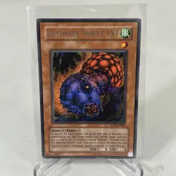 Yugioh Ultimate Insect LV1 SOD-EN005 Vintage Rare Card 2004 Soul of the Duelist - Image 1