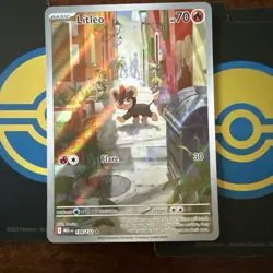 Pokemon TCG Litleo Card Mega Evolution 139/132 - Image 1