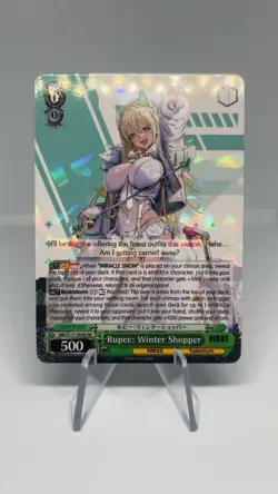 Nikke Weiss Schwarz Rupee Winter Shopper Double Rare Card NIK/S117-E030 - Image 1