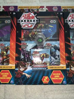 Bakugan Battle Planet Resurgence Card Collection Exclusive Jumbo Card Set Of 3 - Image 3