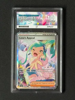 ACE 10 Lisia's Appeal 246/191 Pokemon Card Sv08: Surging Sparks Holo GEM MINT - Image 1