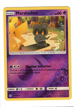 Marshadow 103/236 Reverse Holo Cosmic Eclipse Pokemon Card - Image 1