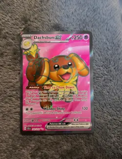 Dachsbun ex - 160/142 Pokemon TCG SV07: Stellar Crown Ultra Rare Card - Image 1