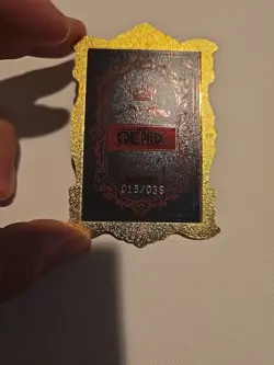 Vivi Serialized Metal One Piece Card - Image 2