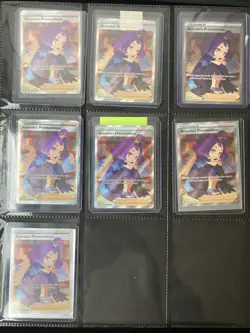 x7 NM Acerola's Premonition TG24/TG30 Brilliant Stars Full Art Pokemon Card - Image 1