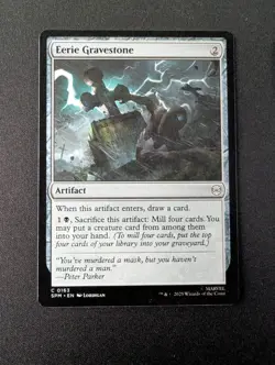 EERIE GRAVESTONE #163 MTG Marvel's Spider-Man - Image 1