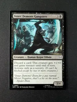 INNER DEMONS GANGSTERS #57 MTG Marvel's Spider-Man - Image 1